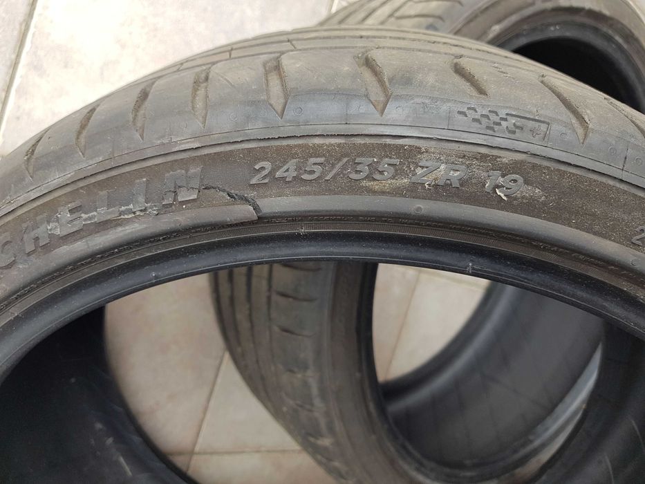 Opony letnie Michelin Pilot Sport 5 245/35/19 93Y 2022 rok z bieżnikiem 4,5-5mm
