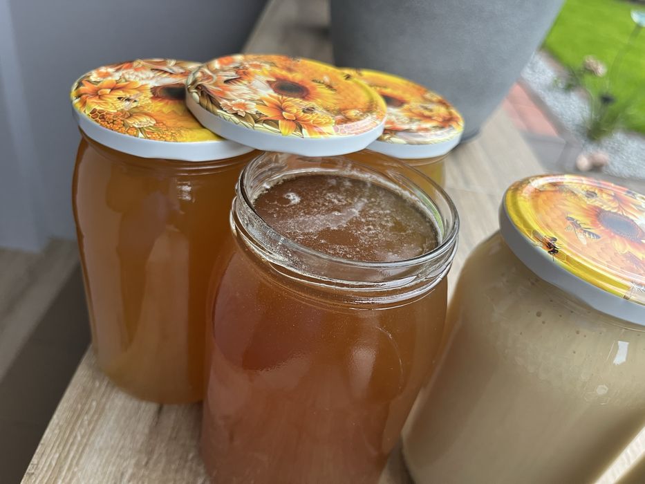 MIÓD wielokwiatowy 2 SŁOIKI z czerwca 2025r.