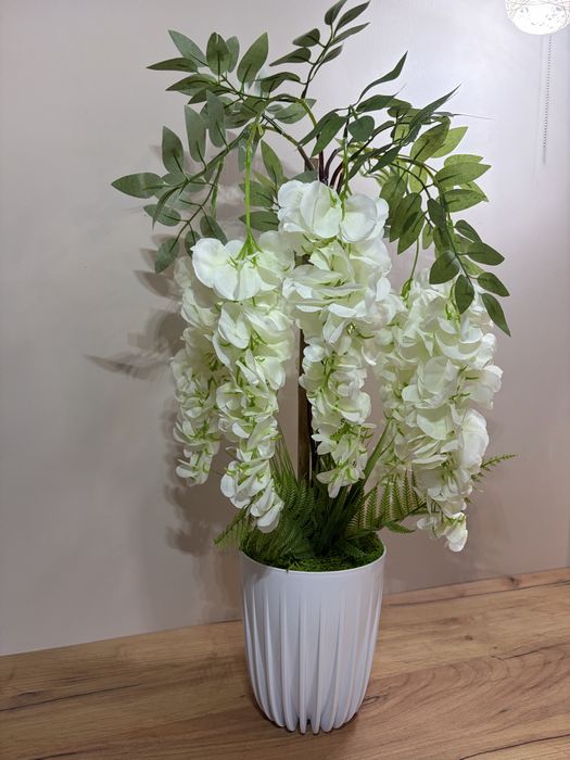 Wisteria sztuczna w doniczce