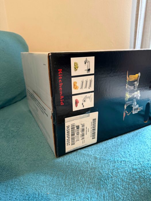 Batedeira KitchenAid 5KSM95PSESZ Cinzenta (NOVA)