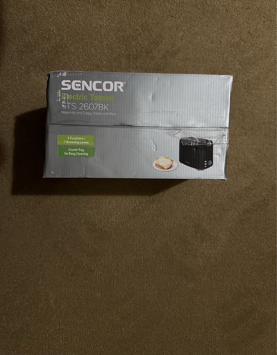 Тостер Sencor STS 2607BK новий чорний (не б/у)