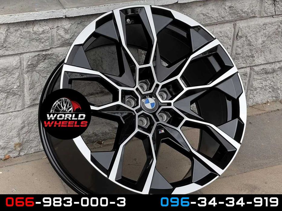 Диски R22 BMW 5x112 X5 X6 G05 G07 G06 G01 X7 разноширокие 913 стиль
