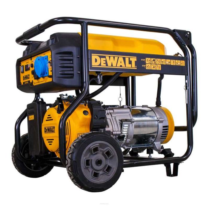 Agregat prądotwórczy DeWalt DXGNP65E 6,5 kw 1 faz na ramie
