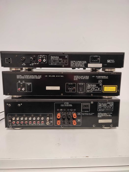 Wieża Technics wzmacniacz SU-V560, SL-PG440, ST-G470