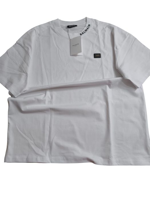T-shirt Balmain Branca Modelo com corte oversize