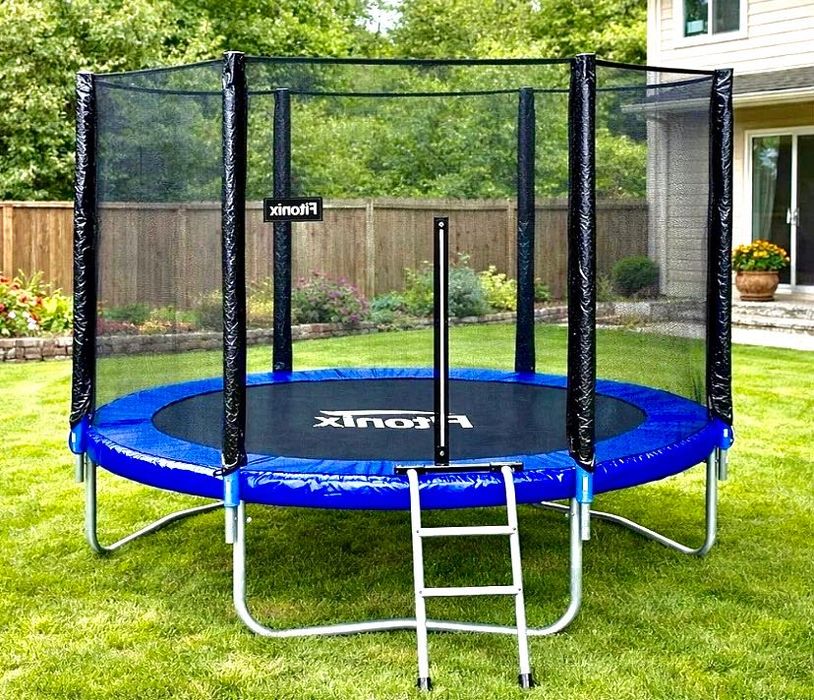 ТОП продажів Батут дитячий посилений Fitonix 312 см до 150 кг