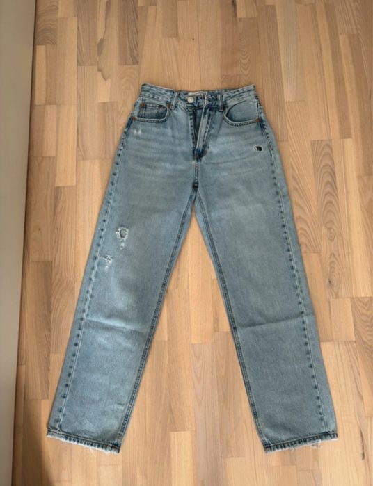 Spodnie Jeansowe Jeansy stradivarius straight