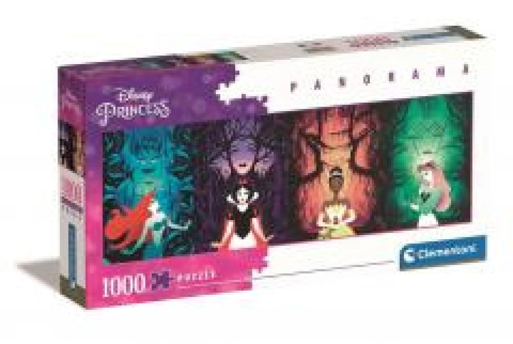 Puzzle 1000 Panorama Princess pudełko,216x407 mm