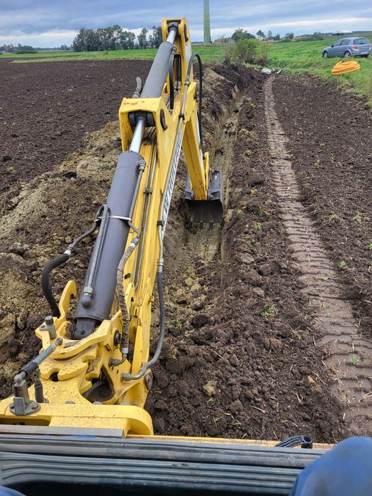 Usługi koparko - ładowarka, koparka, ładowarka , minikoparka Tanio