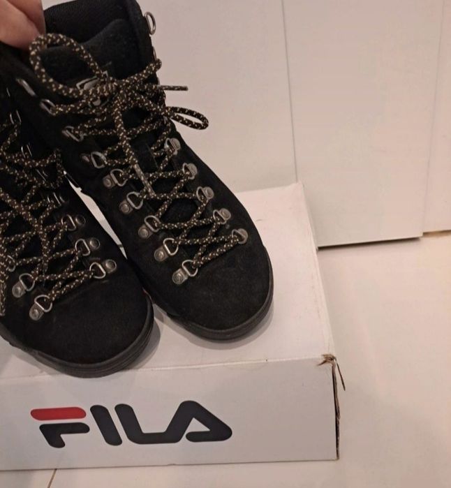 Trapery, buty zimowe damskie Fila