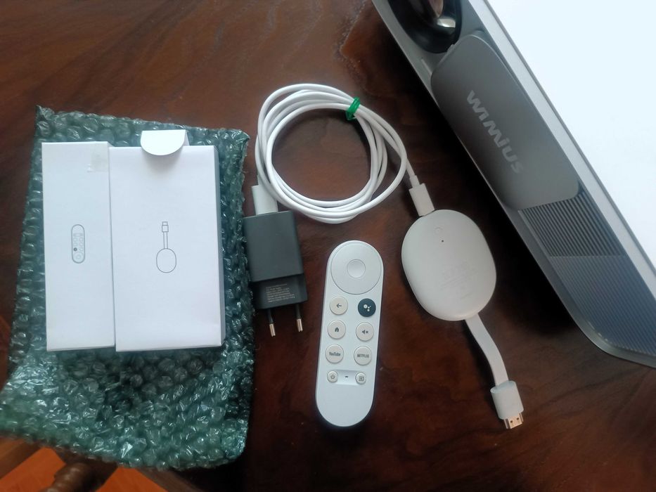 Wimius S4, 1080P Video Projector + Chromecast com Google TV