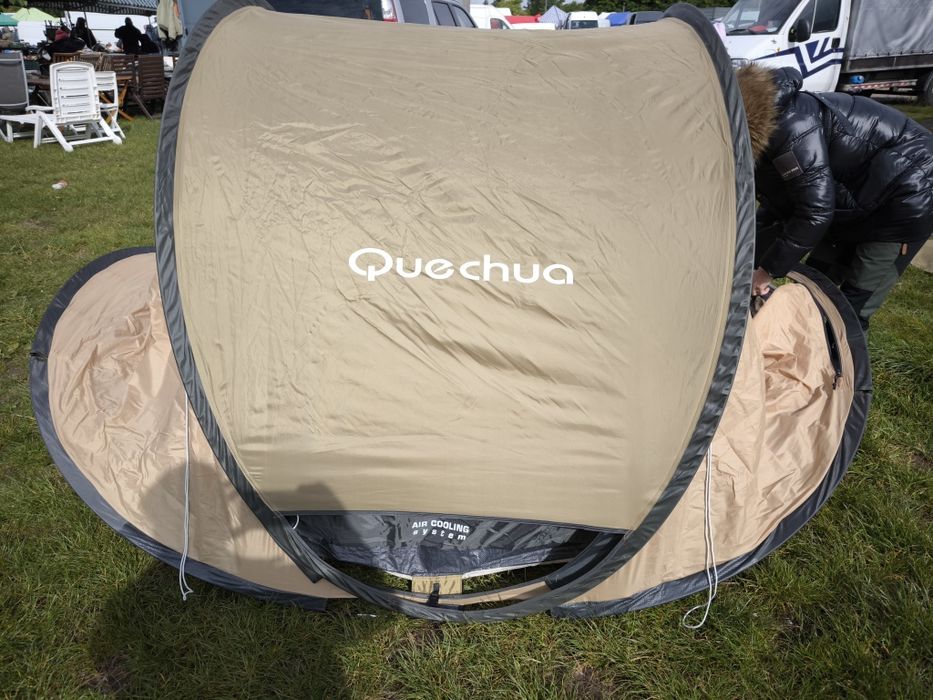 quechua three seconds air 3 air cooling system szybkie rozkładanie