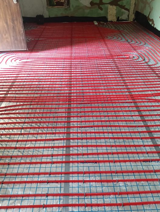 Hydraulik ogrzewania podłogowe. Wodno kanalizacyjne