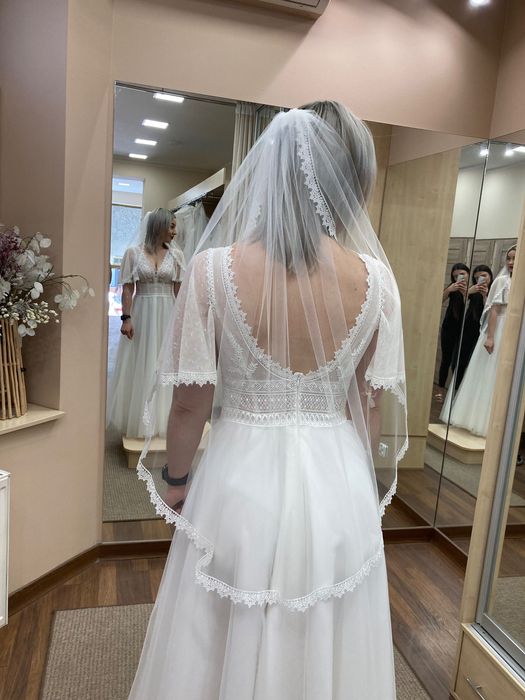 Suknia ślubna w stylu boho