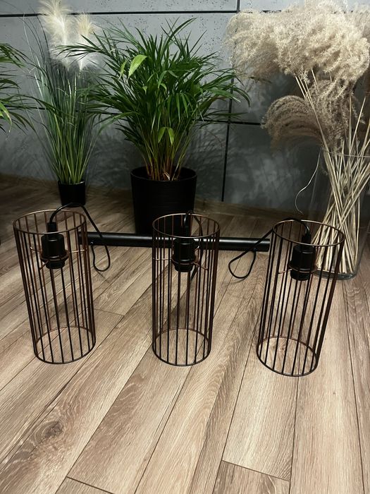 Potrójna lampa wisząca Casaya