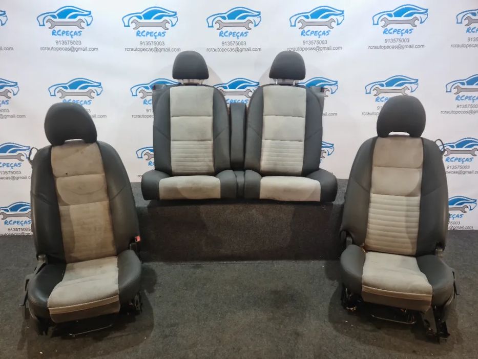 BANCO BANCOS PELE FRONTAL FRENTE TRASEIRO TRÁS AIRBAG VOLVO C30 533