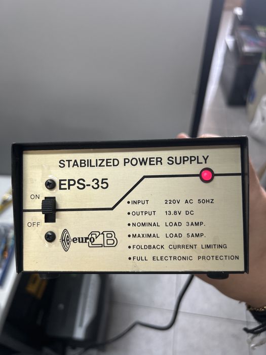 Fonte de Alimentação Estabilizada Euro CB EPS-35