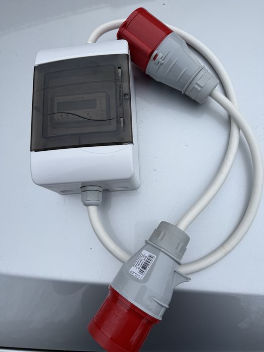 Podlicznik przenosny ORNO OR-WE-520 ATEST 80A gniazdo 32A