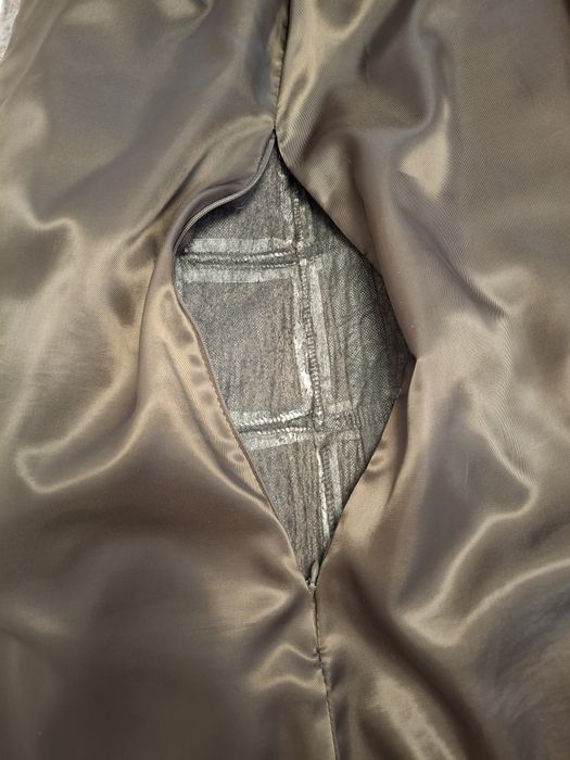 Шуба мутонова,  срібляста