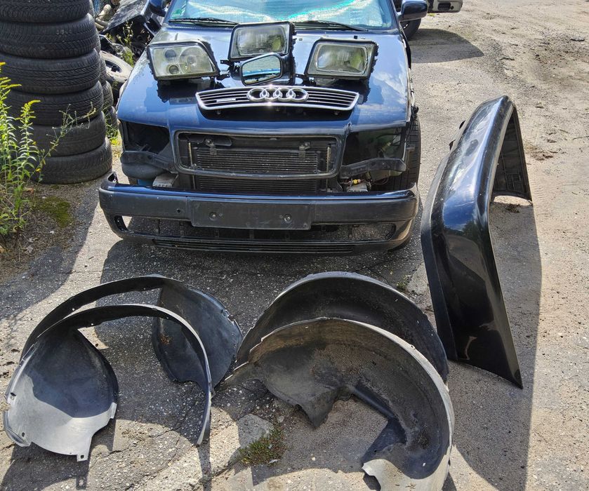 Zderzak Maska Błotnik Klapa AUDI 100 a6 c4 lz5u lz9u Grill Lampa Lusterko Nadkole Relingi Drzwi