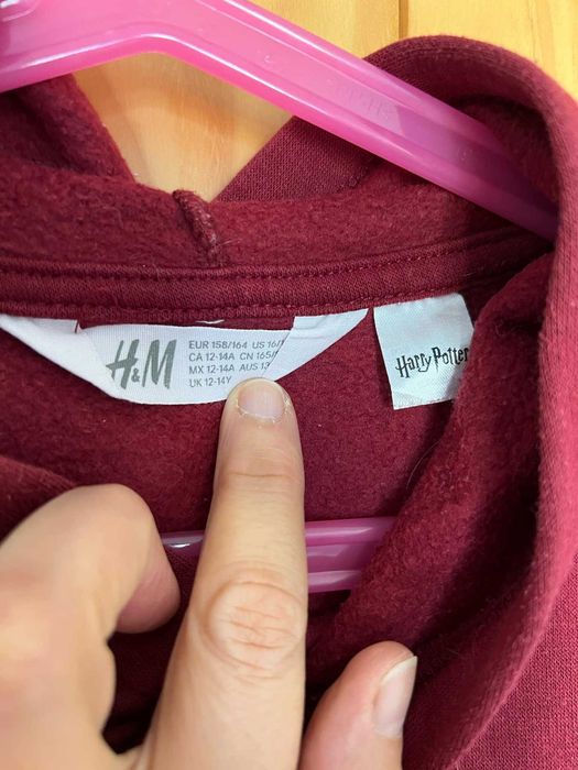 Sweatshirt de menina da H&M (Hogwarts/Harry Potter)
