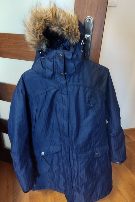 Kurtka zimowa parka damska płaszcz Active Tchibo TCM 48 50 jak nowa