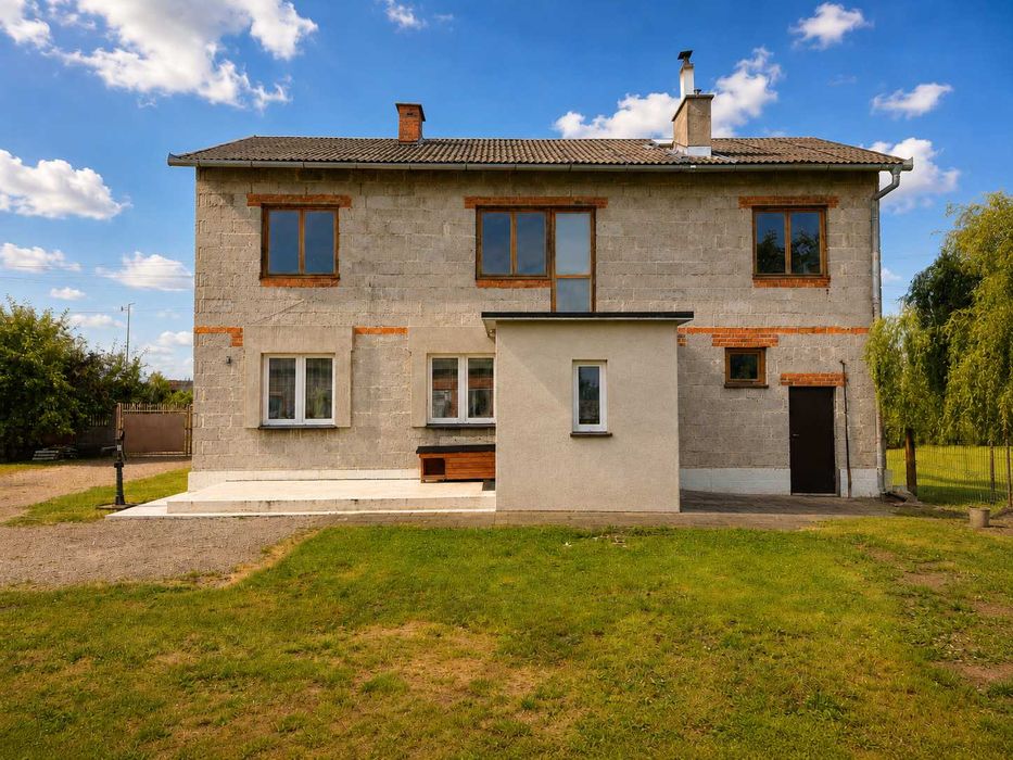 Dom 226 m2 + duża działka MRj 1,1469 ha zabudowana rolna + 200 m2 garaż i budynki gospodarcze. BEZPOŚREDNIO sprzedam Mokra Prawa / Skierniewice