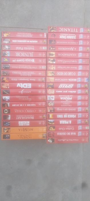 Vendo colecção de K7 VHS, grands clássicos