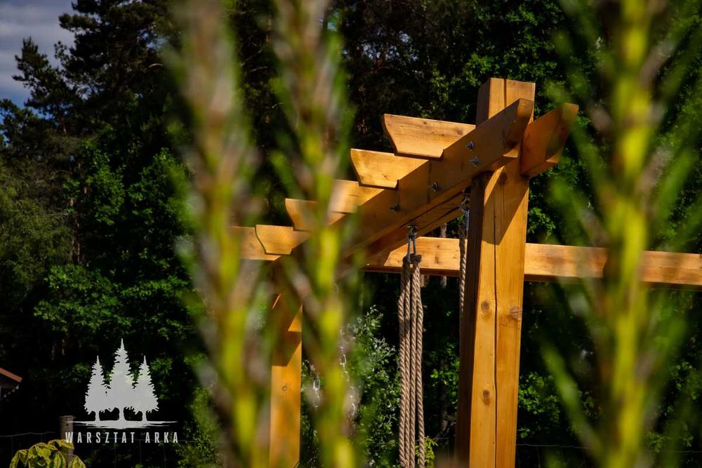 Pergola na hamak, fotel