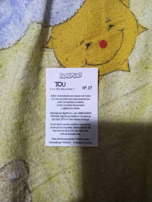 Cromo coleção TOU número 7