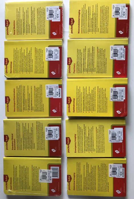 10 Livros de medicina - 10 temas diferentes (10 livros novos pelo preço de 2)