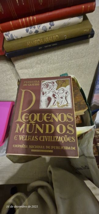 Livros antigos sec. XVIII E XIX