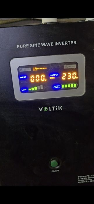 Інвертор UPS 2000Вта 20А, 24В