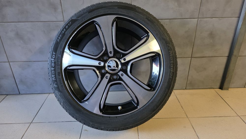 Koła letnie felgi 17 5x112 Skoda Oktawia Superb VW Golf Passat Seat Audi A3 A4 A6 Świdnik montaż