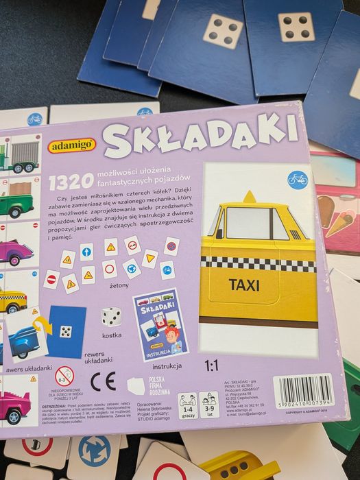 Gra składaki admingo
