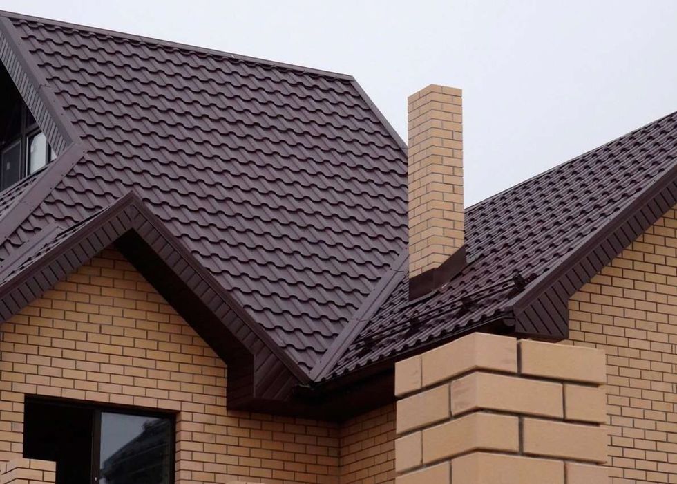 Профнастил,металочерепиця антрацит