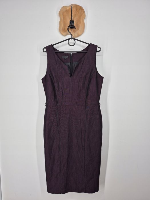 Sukienka biurowa Next 40 L 12 midi prosta elegancka