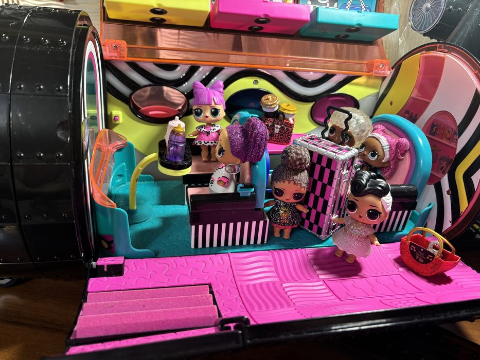 Літак ЛОЛ, іграшка 4в1 для ЛОЛ, Ляльки L.O.L.