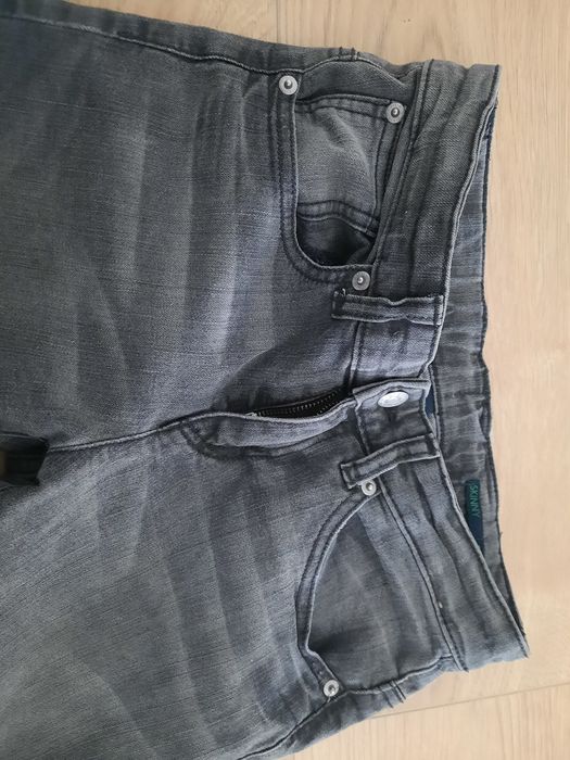Calças Benetton 10 - 11 anos cinzento