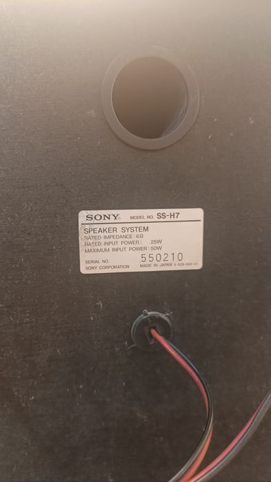 Coluna de som Sony