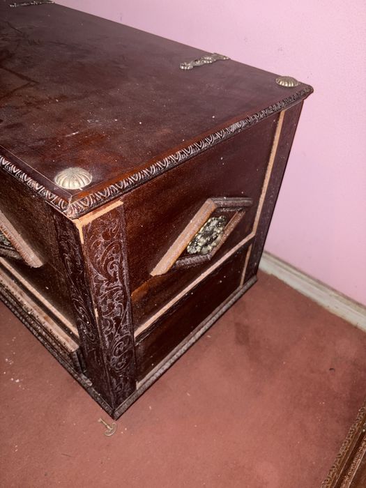 Baus antigos de madeira antiga