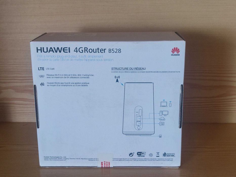 Huawei B528 4G Router SIM Roteador
