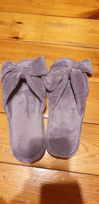 Kapcie damskie kokarda r.39