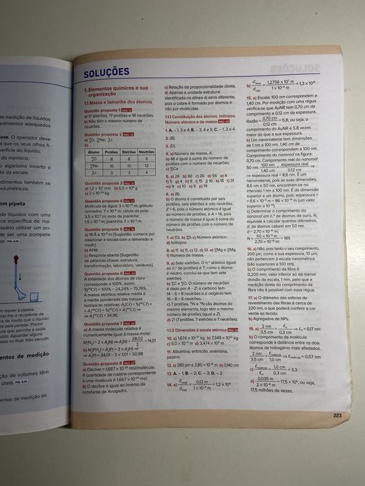 Manual Química 10.º Ano – Física e Química A | Texto Editora