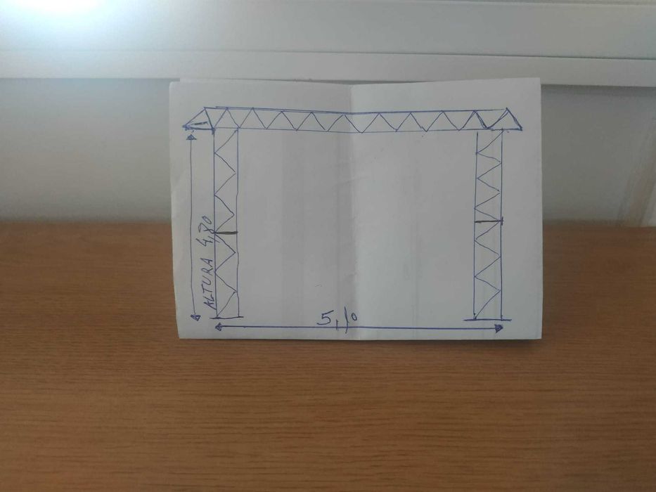 Estrutura ou torre para holofotes ou colunas de som