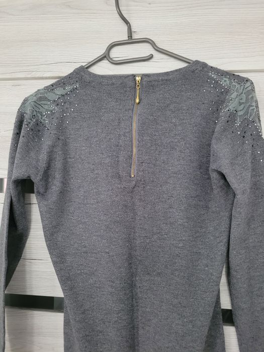 Sweterek damski szary rozmiar S