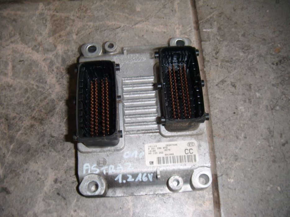 OPEL ASTRA 2  1.2 16v  komputer silnika z12xe 09133262
