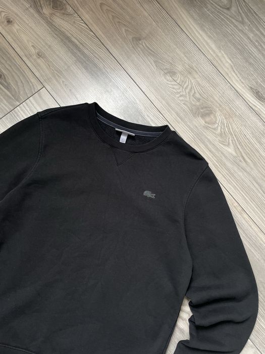 чорний світшот lacoste M