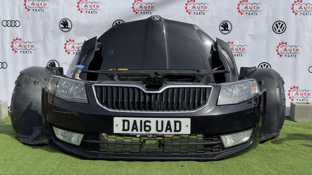 Бампер LF9R  Skoda Octavia A7 октавия А7 Бампер передний Бампер