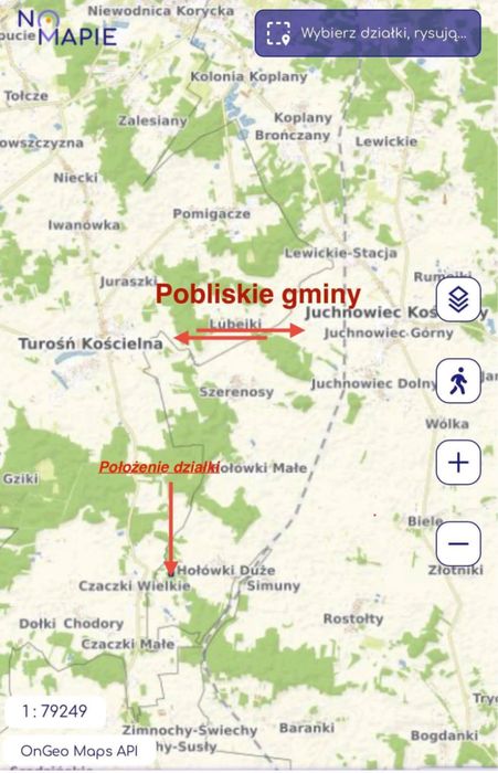 Sprzedam dzialki rolno-budowlane,